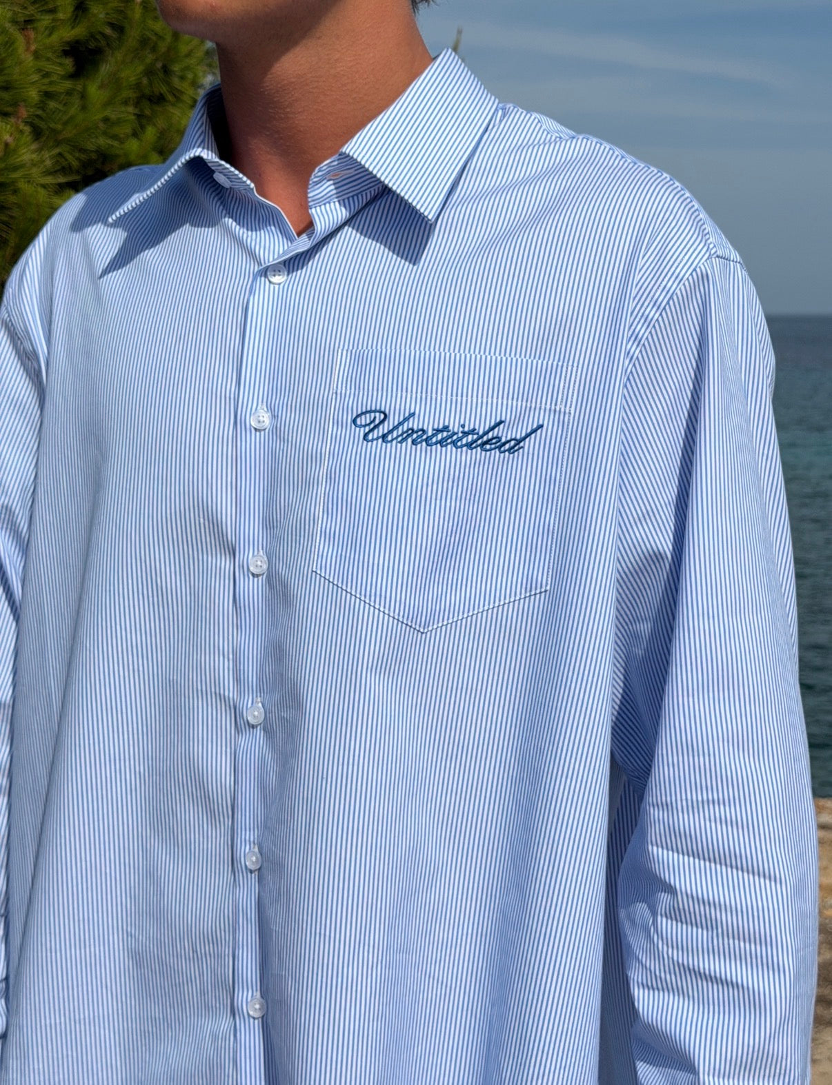 BLUE STRIPE SHIRT